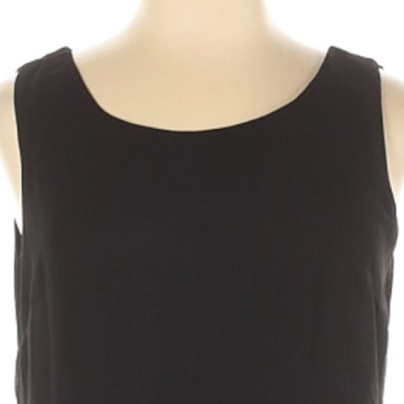 DN Design 16 black sleeveless flared bottom dress - Picture 4 of 14